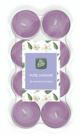 16 PK COLOUR TEA LIGHTS JASMINE